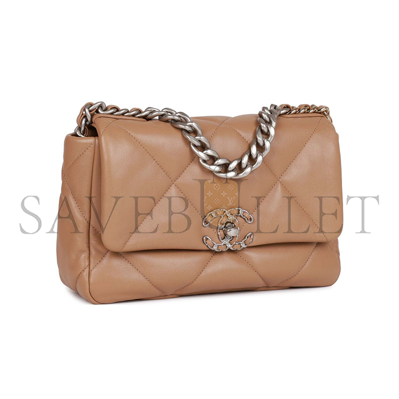 CHANEL MEDIUM 19 FLAP 1495410 (25*15*7cm)