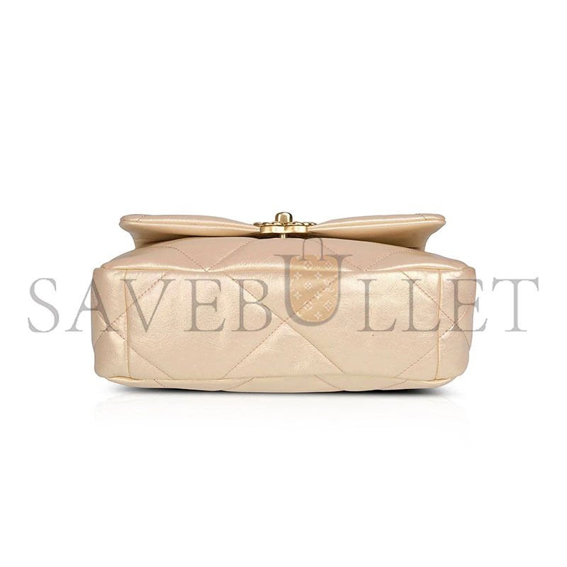 CHANEL IRIDESCENT MEDIUM 19 FLAP 1382980 (25*16*9cm)