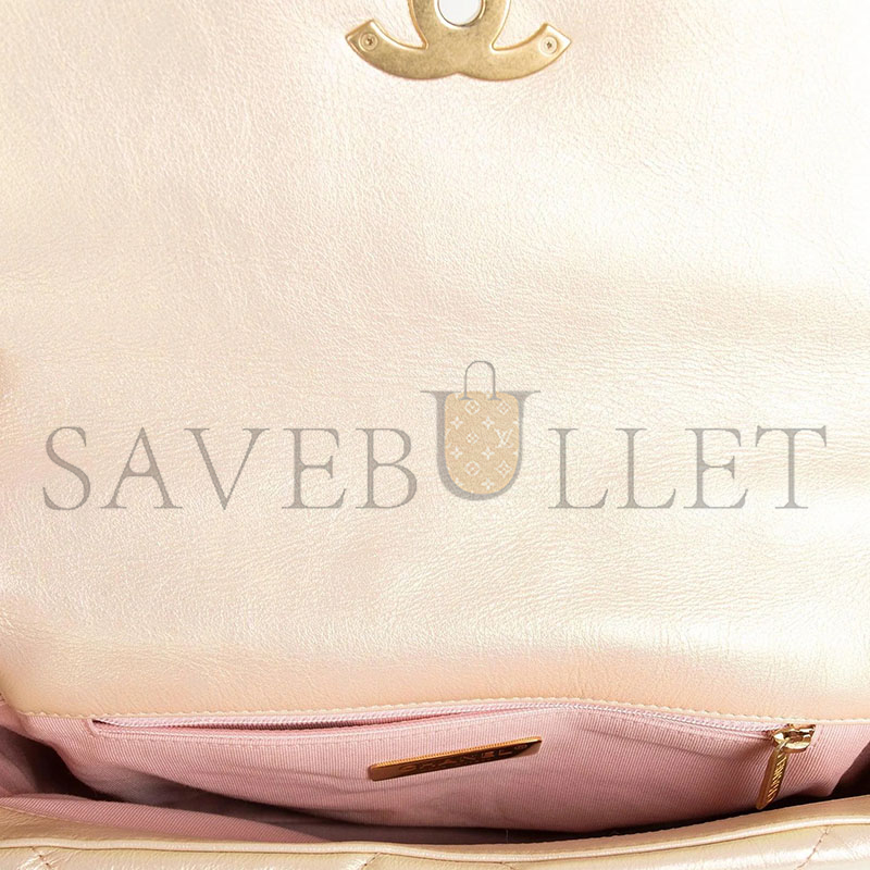 CHANEL IRIDESCENT MEDIUM 19 FLAP 1382980 (25*16*9cm)
