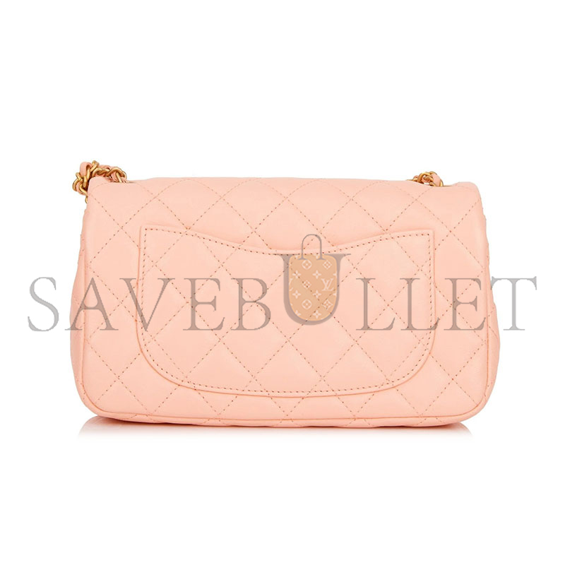 CHANEL PEARL CRUSH MINI FLAP BAG 1020147 (20*13*6cm)
