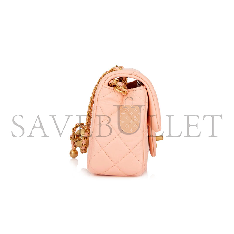 CHANEL PEARL CRUSH MINI FLAP BAG 1020147 (20*13*6cm)