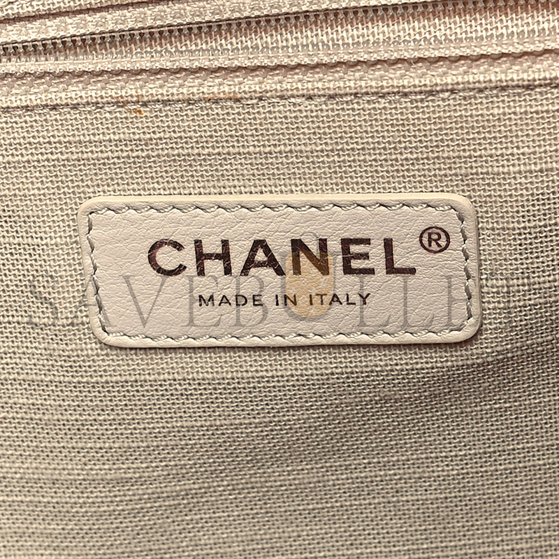 CHANEL MIXED FIBERS SMALL DEAUVILLE TOTE 1450144 (32*25*15cm)