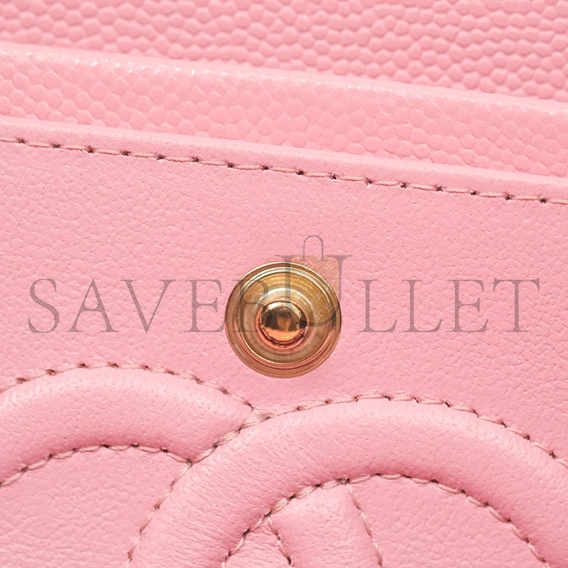 CHANEL CAVIAR QUILTED SMALL DOUBLE FLAP 1400535 (23*13*6cm)