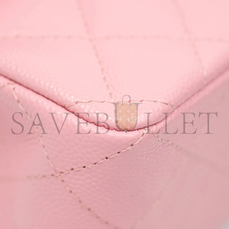 CHANEL CAVIAR QUILTED SMALL DOUBLE FLAP 1400535 (23*13*6cm)