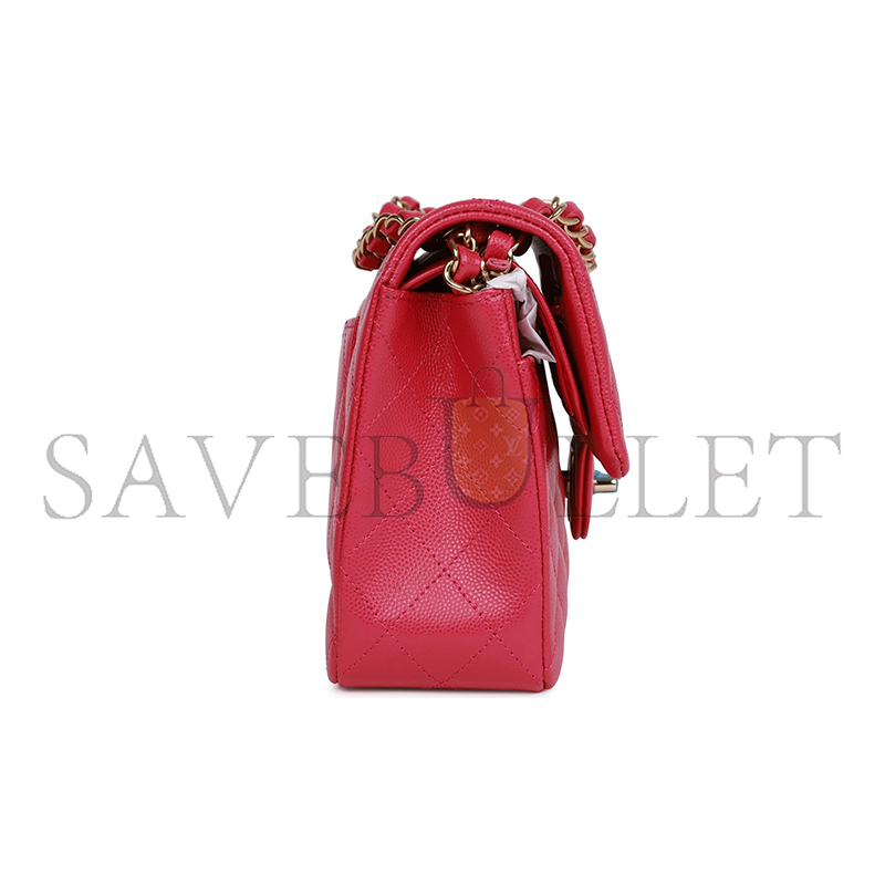 CHANEL CAVIAR QUILTED SMALL DOUBLE FLAP 1564958 (23*13*6cm)