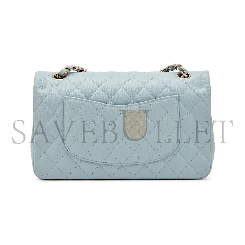 CHANEL CAVIAR QUILTED MEDIUM DOUBLE FLAP 1301452 (25*15*7cm)