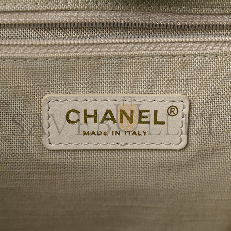 CHANEL MIXED FIBERS SMALL DEAUVILLE TOTE 1218564 (34*26*17cm)