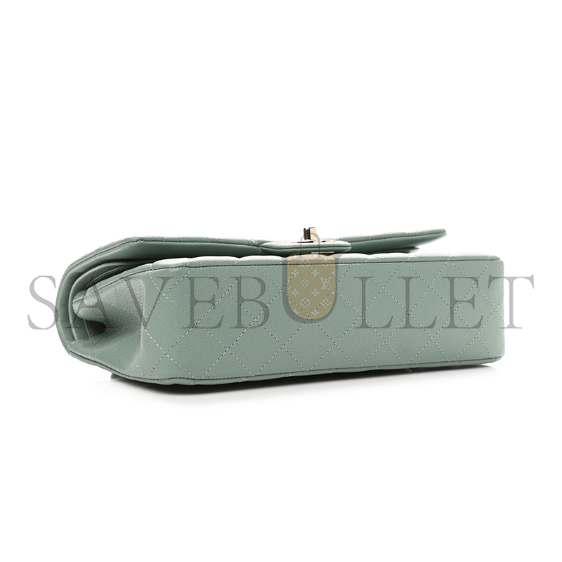 CHANEL CAVIAR QUILTED MEDIUM DOUBLE FLAP 1023152 (25*15*7cm)