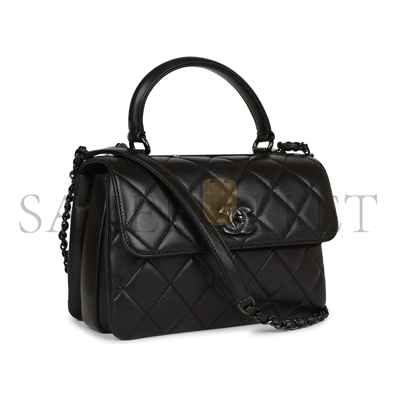 CHANEL LAMBSKIN QUILTED LARGE TRENDY CC BAG 1622540 (32*27*16cm)