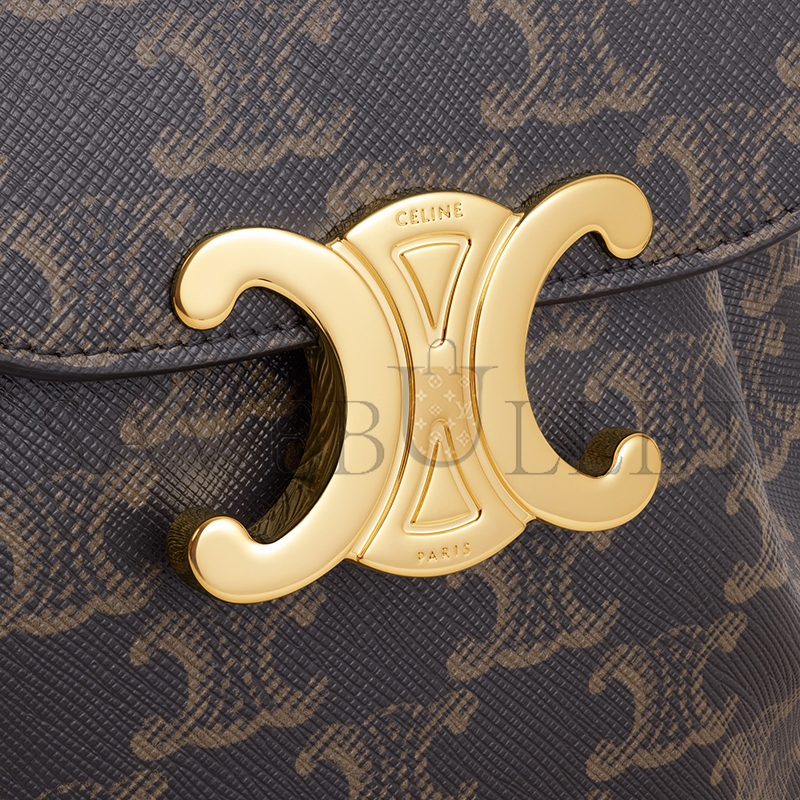 CELINE BACKPACK CELINE BONNIE IN TRIOMPHE CANVAS AND CALFSKIN 118702CAS.04LU (25*18*13cm) CELINE BACKPACK CELINE BONNIE IN TRIOMPHE CANVAS AND CALFSKIN 118702CAS.04LU (25*18*13cm)