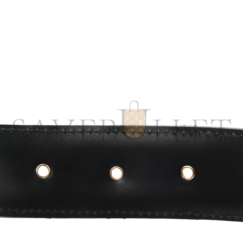 CHANEL CALFSKIN QUILTED CC CHAIN BELT 1007031