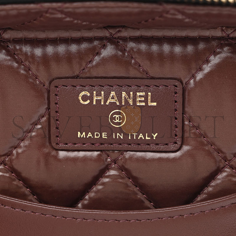 CHANEL CAVIAR QUILTED LARGE VANITY POUCH 1396375 (20*15*13cm)