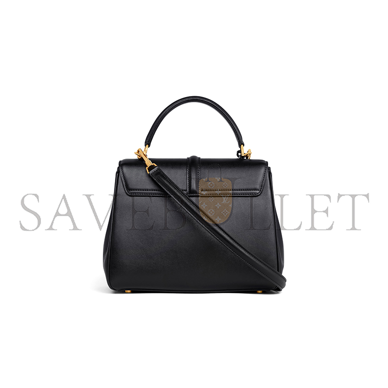 CELINE SMALL 16 BAG IN SATINATED CALFSKIN 188003BEY.38NO (23*19*10.5cm)