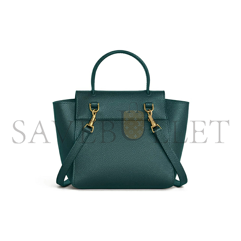 CELINE PICO BELT TOTE IN GRAINED COWHIDE LEATHER 194263ZVA.31AN (21*16*8cm)