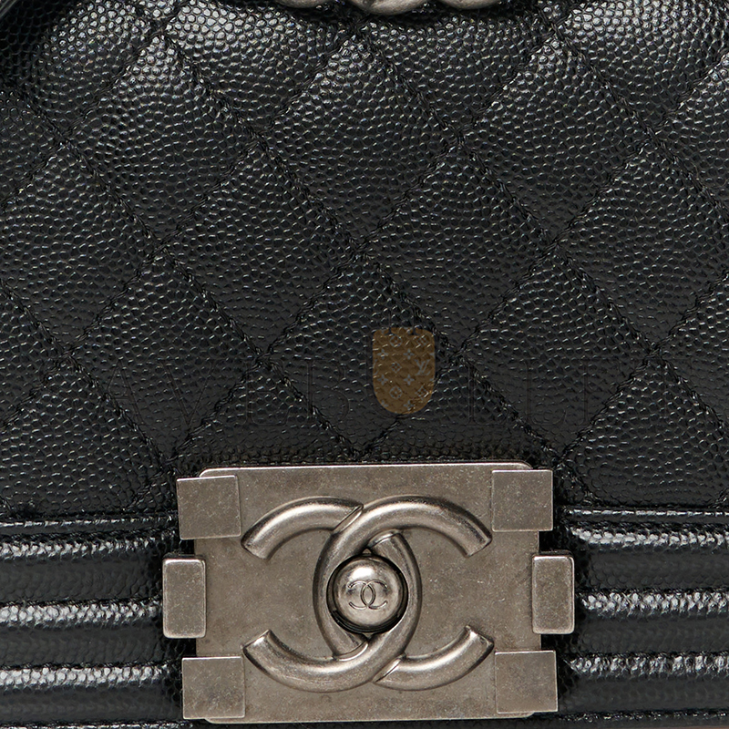 CHANEL MASTER CAVIAR QUILTED SMALL BOY FLAP A67085 (20*12*8cm)