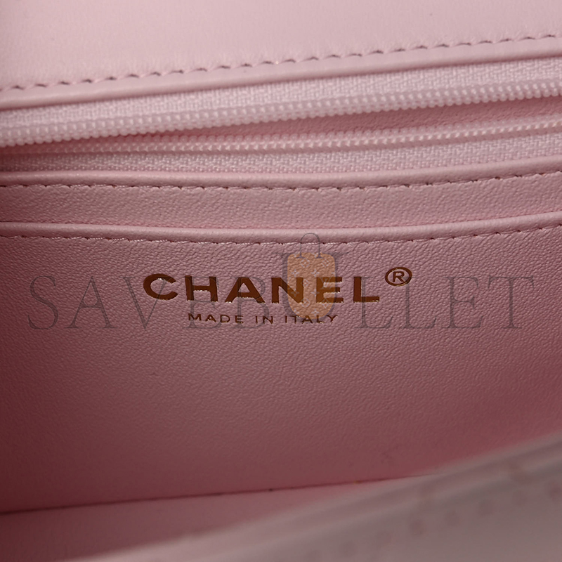 CHANEL MASTER MINI TOP HANDLE FLAP 1287232 (20*12*6cm)