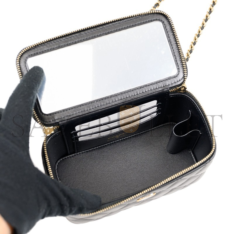 CHANEL MASTER DOUBLE HANDLE MAKEUP BOX AP2199 (17*9.5*8cm)
