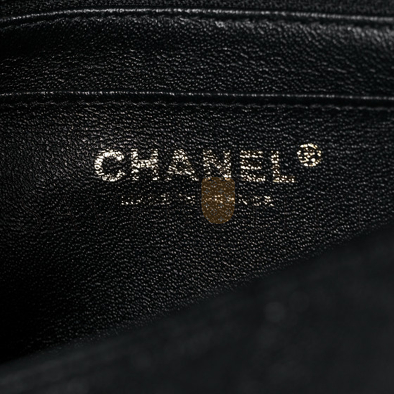CHANEL MASTER CAVIAR QUILTED MINI TOP HANDLE FLAP 1104674 (20*12*7cm)