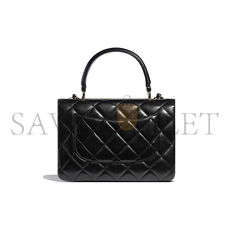 CHANEL MASTER TRENDY CC LAMBSKIN FLAP BAG A92236 (25*17*9cm)
