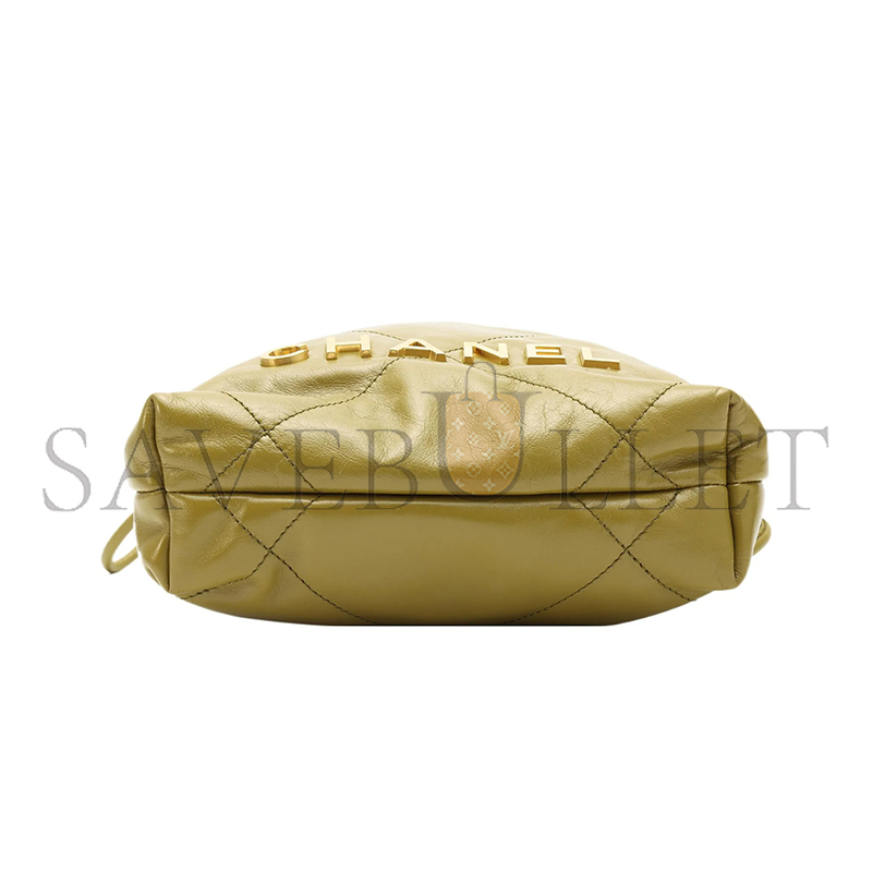 CHANEL MASTER 22 MINI HANDBAG AS3980 (20*19*6cm)