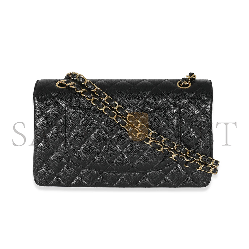CHANEL MASTER CAVIAR QUILTED MEDIUM DOUBLE FLAP A01112 (25.5*15.5*6.5cm)