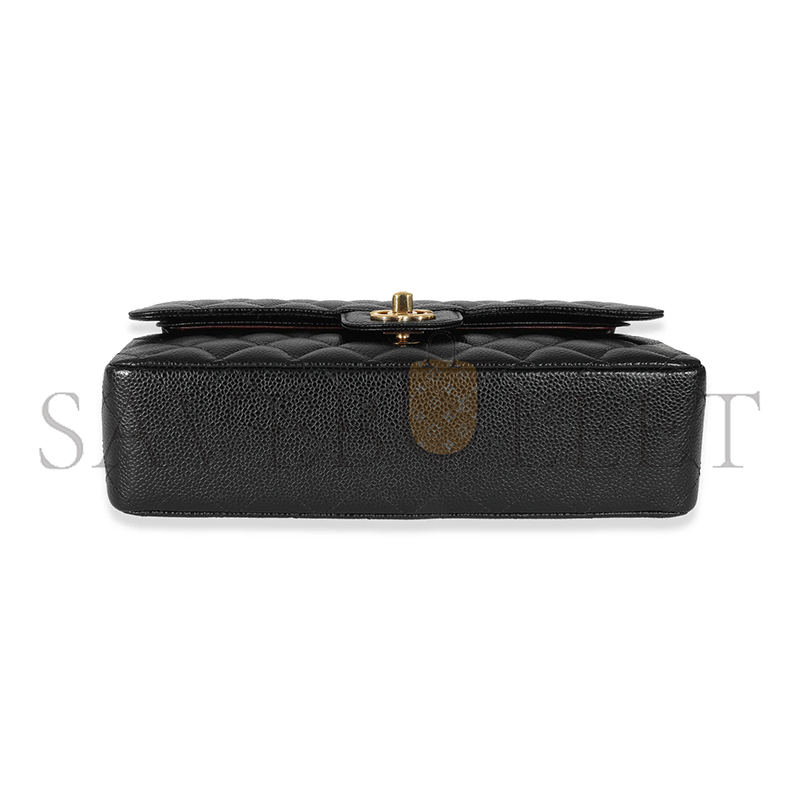 CHANEL MASTER CAVIAR QUILTED MEDIUM DOUBLE FLAP A01112 (25.5*15.5*6.5cm)