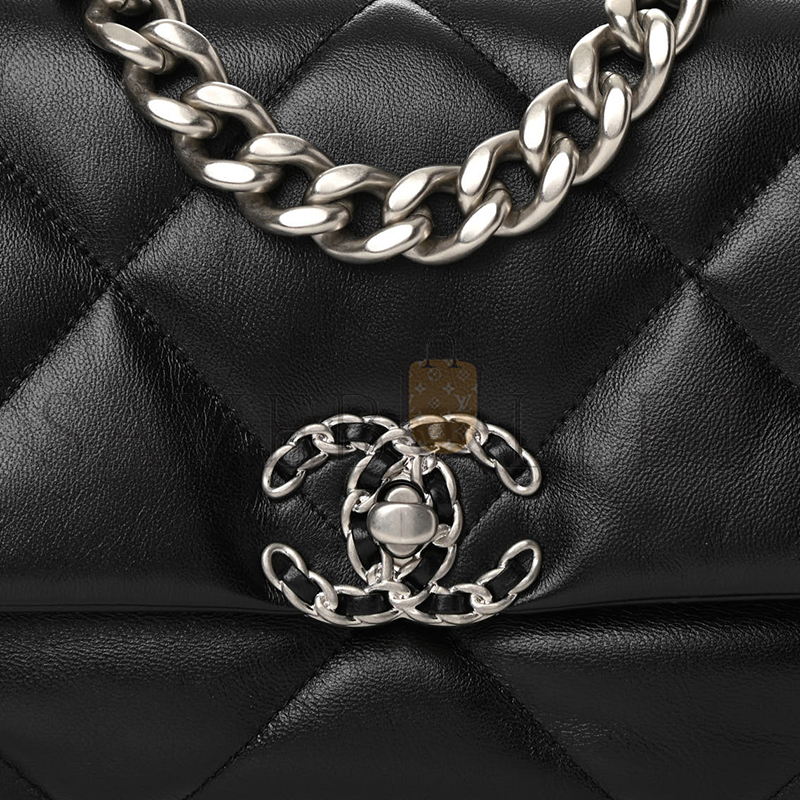 CHANEL MASTER LAMBSKIN QUILTED MEDIUM 19 FLAP AS1160 (26*16*9cm)