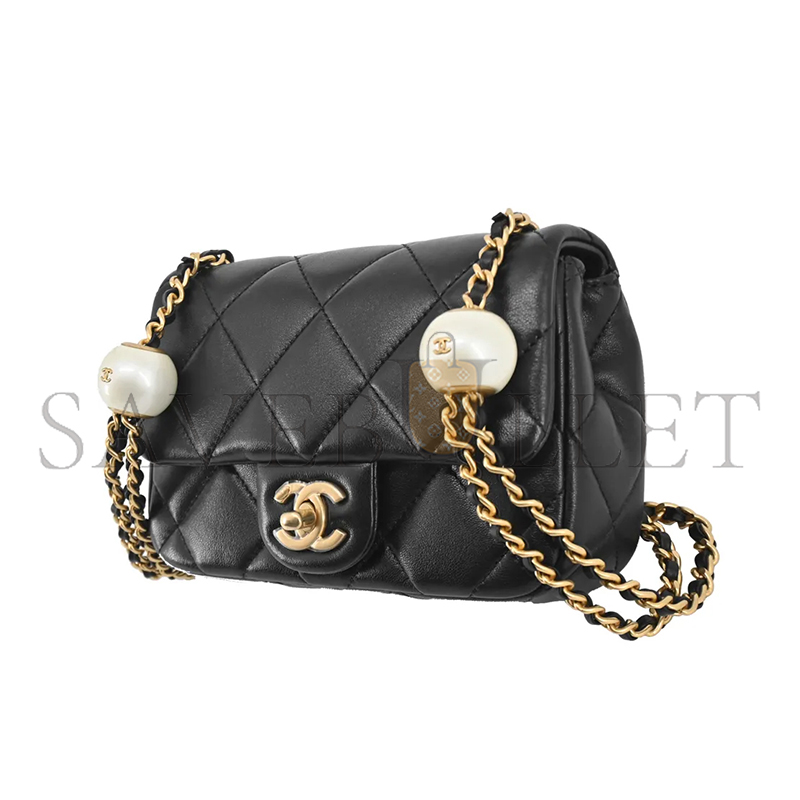 CHANEL MASTER MINI FLAP BAG AS4817 (17*11.5*5cm)