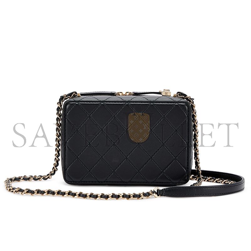 CHANEL MASTER LAMBSKIN QUILTED COCO CLICK BAG AS4817 (16*11*6cm)