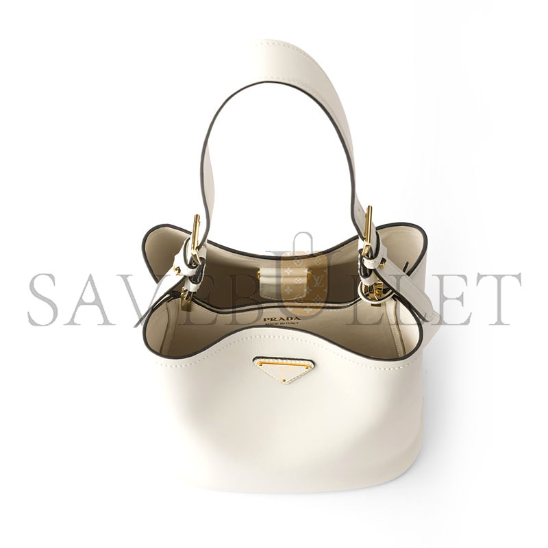 PRADA MEDIUM LEATHER BAG 1BE080 (22.5*21.5*13cm) PRADA MEDIUM LEATHER BAG 1BE080 (22.5*21.5*13cm)