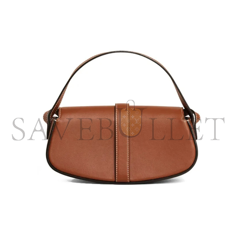 CELINE CLUTCH ON STRAP TABOU IN TRIOMPH SMOOTH COWHIDE 10I593DQ1.04LU (18*8*5cm)