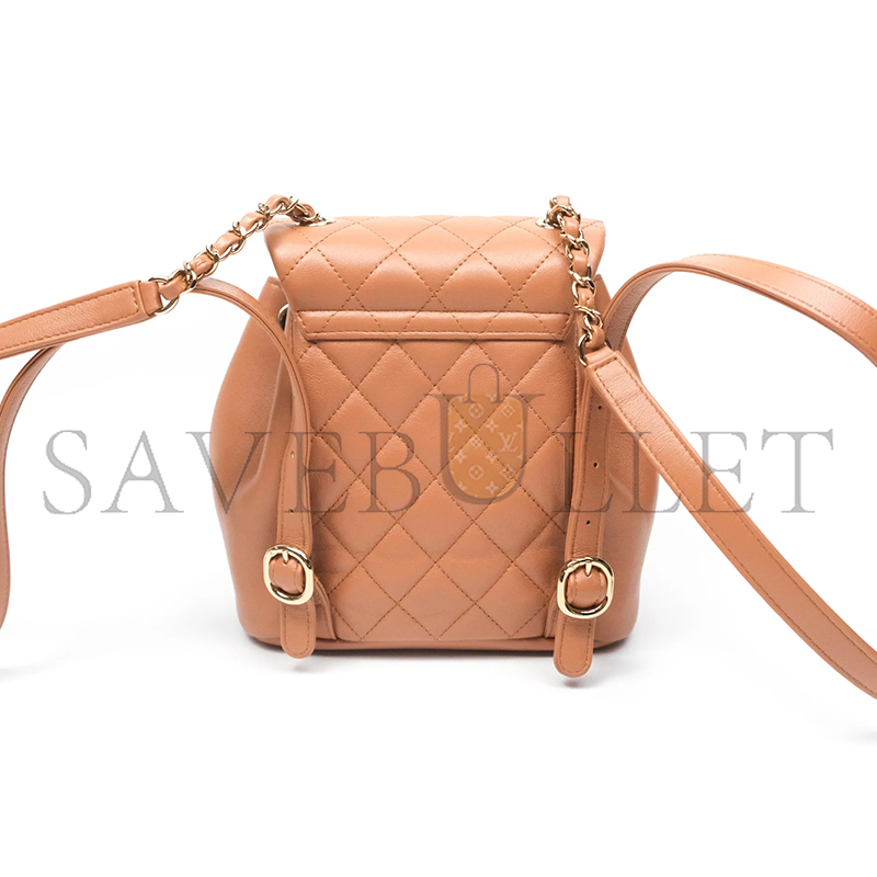 CHANEL MASTER DUMA BACKPACK AS2908 (18*18.5*12cm)