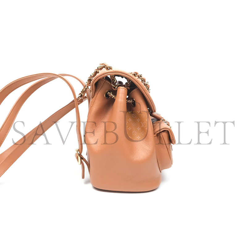 CHANEL MASTER DUMA BACKPACK AS2908 (18*18.5*12cm)