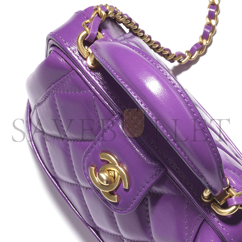 CHANEL MASTER MINI BAG WITH TOP HANDLE AS4958 (18*12*7cm)