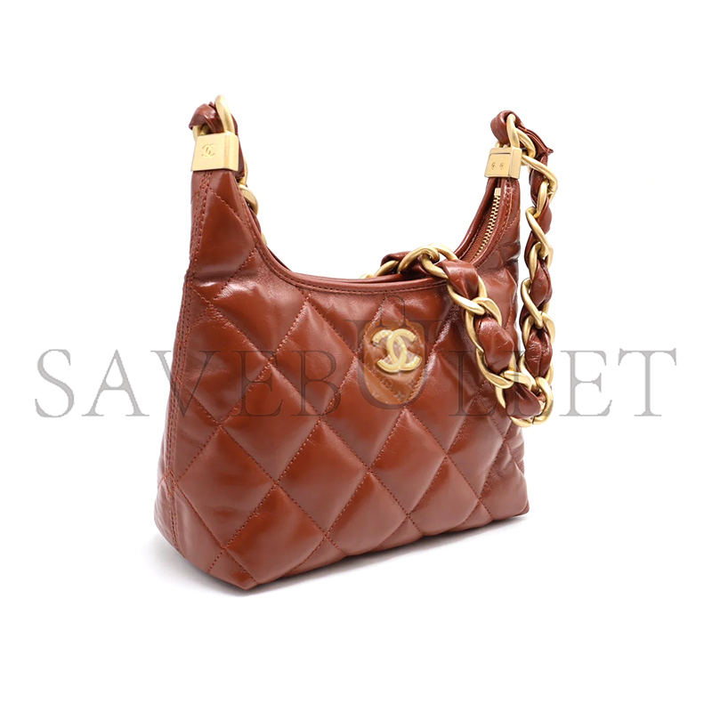 CHANEL MASTER SMALL HOBO BAG AS4922 (22.5*19.5*8.5cm)
