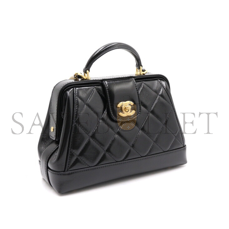 CHANEL MASTER TOP HANDLE BAG AS4959 (23.5*16*8cm)