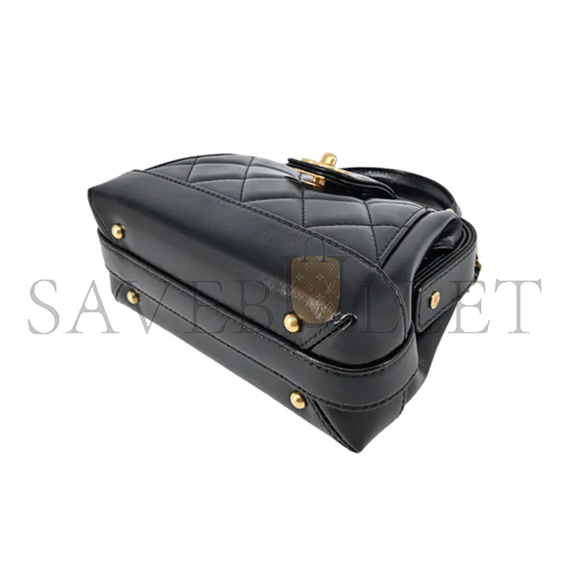 CHANEL MASTER SMALL TOP HANDLE BAG AS4958 (18*12*7cm)