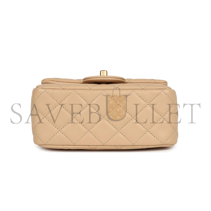 CHANEL MINI SQUARE PEARL CRUSH FLAP BAG AS1786 (17*13*8cm)