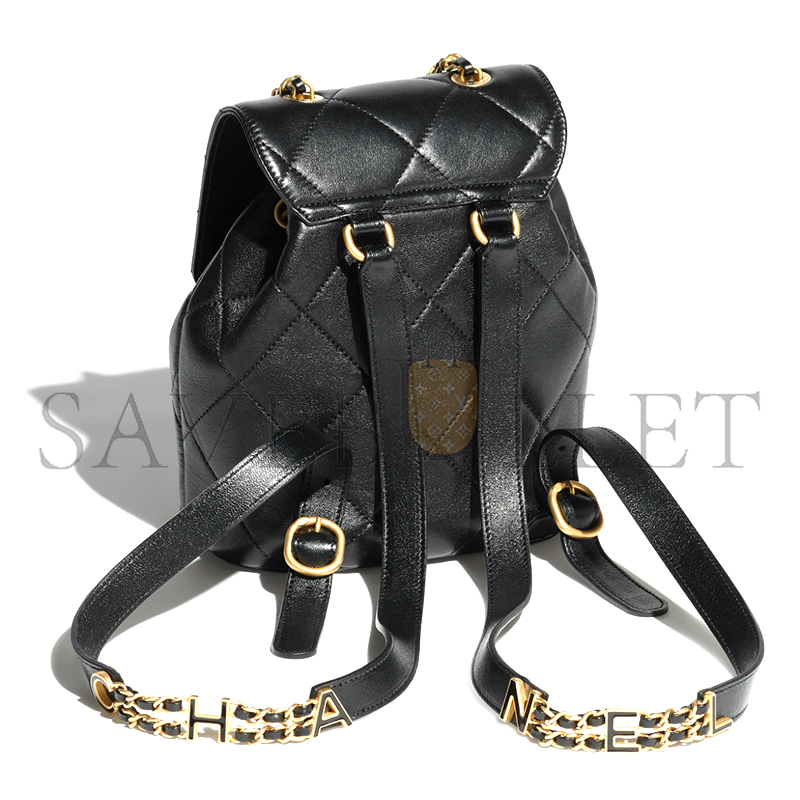 CHANEL MASTER 24 BACKPACK AS4866 (19*20*12cm)