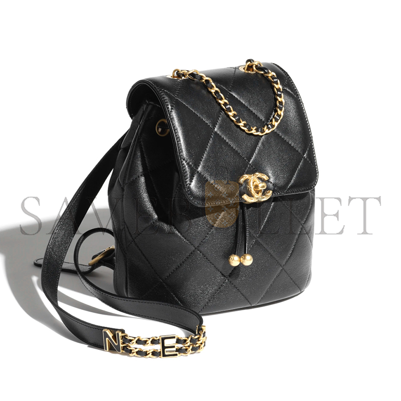 CHANEL MASTER 24 BACKPACK AS4866 (19*20*12cm)