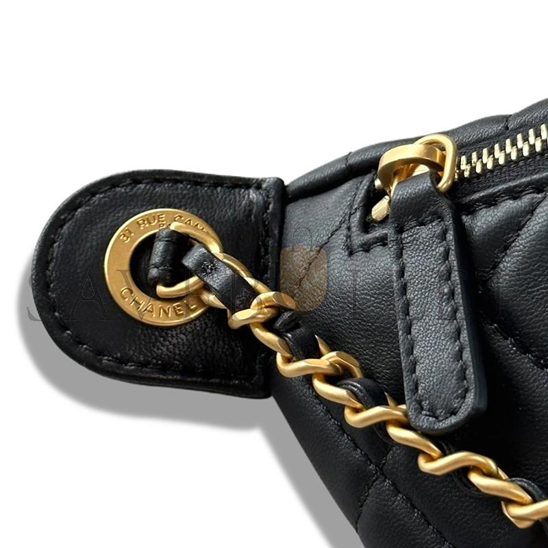 CHANEL QUILTED LEATHER CROSSBODY AP4113 (28*12*6cm)