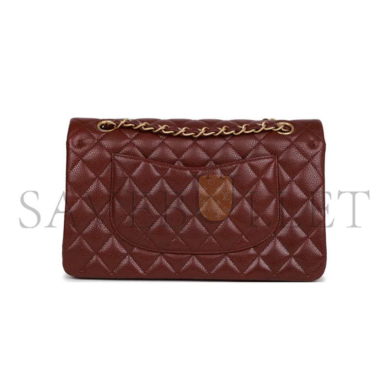 CHANEL CAVIAR QUILTED MEDIUM DOUBLE FLAP 1420325 (25.5*14*6.5cm)