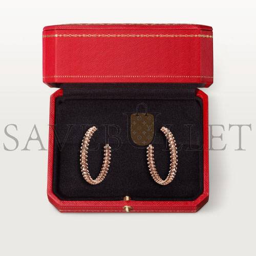 CARTIER CLASH DE CARTIER HOOP EARRINGS SMALL MODEL  B8301416