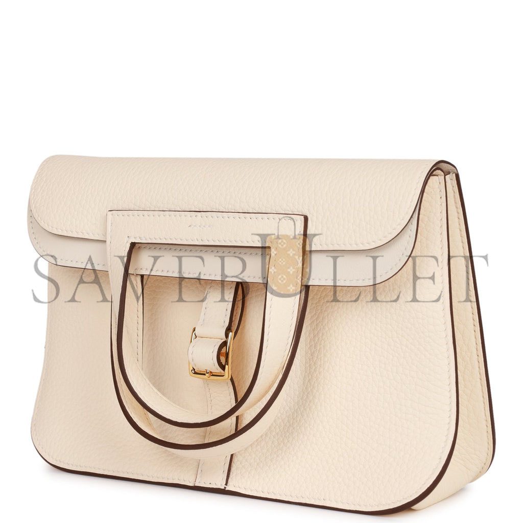 HERMES HALZAN 25 NATA CLEMENCE GOLD HARDWARE (25cm)