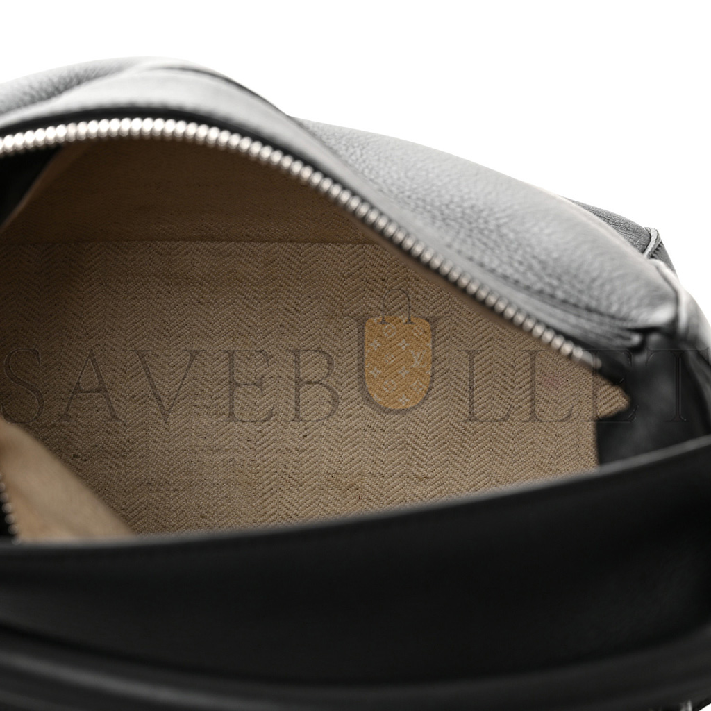 LOEWE CALFSKIN MEDIUM PUZZLE BAG BLACK (24*16.5*10.5cm)