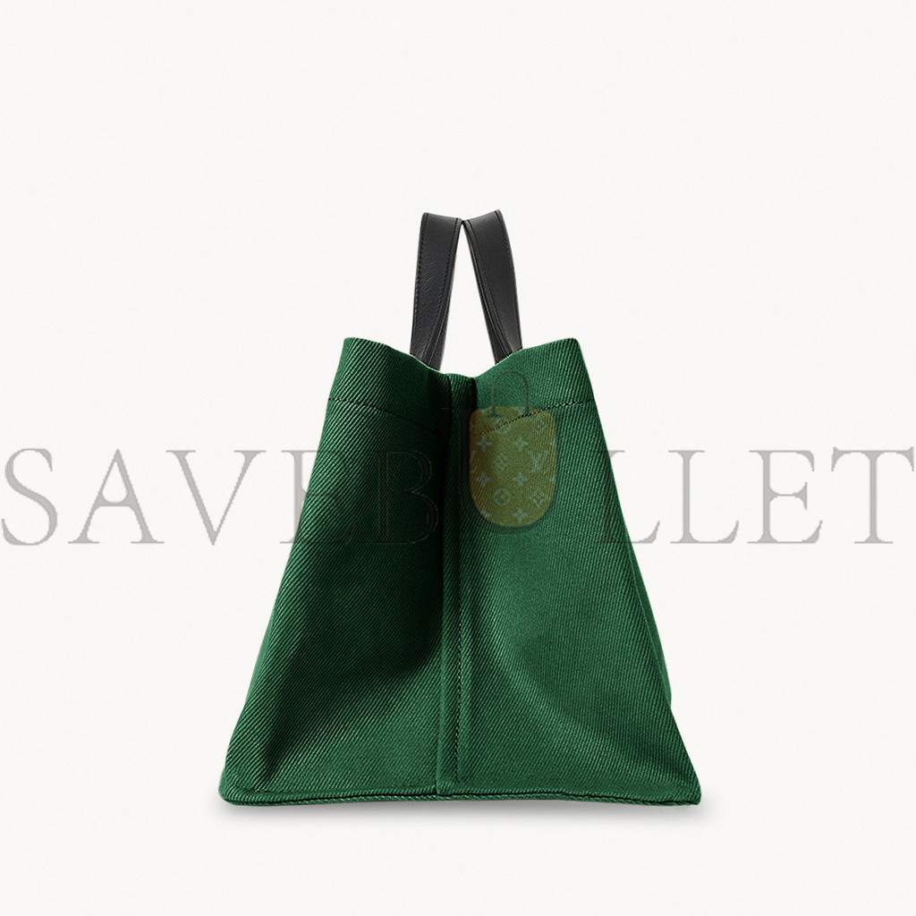 THE ROW IDAHO BAG IN COTTON GREEN W1593W253GRESH (35*20*17cm)