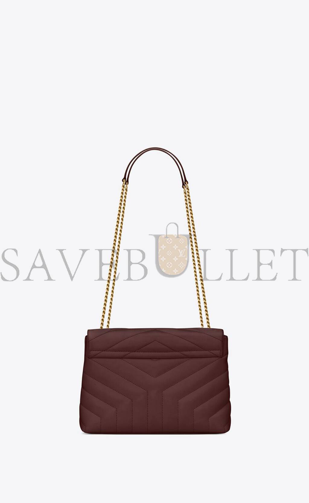 YSL LOULOU SMALL CHAIN BAG IN QUILTED &QUOT;Y&QUOT; LEATHER 494699DV7276475 (23*17*9cm)