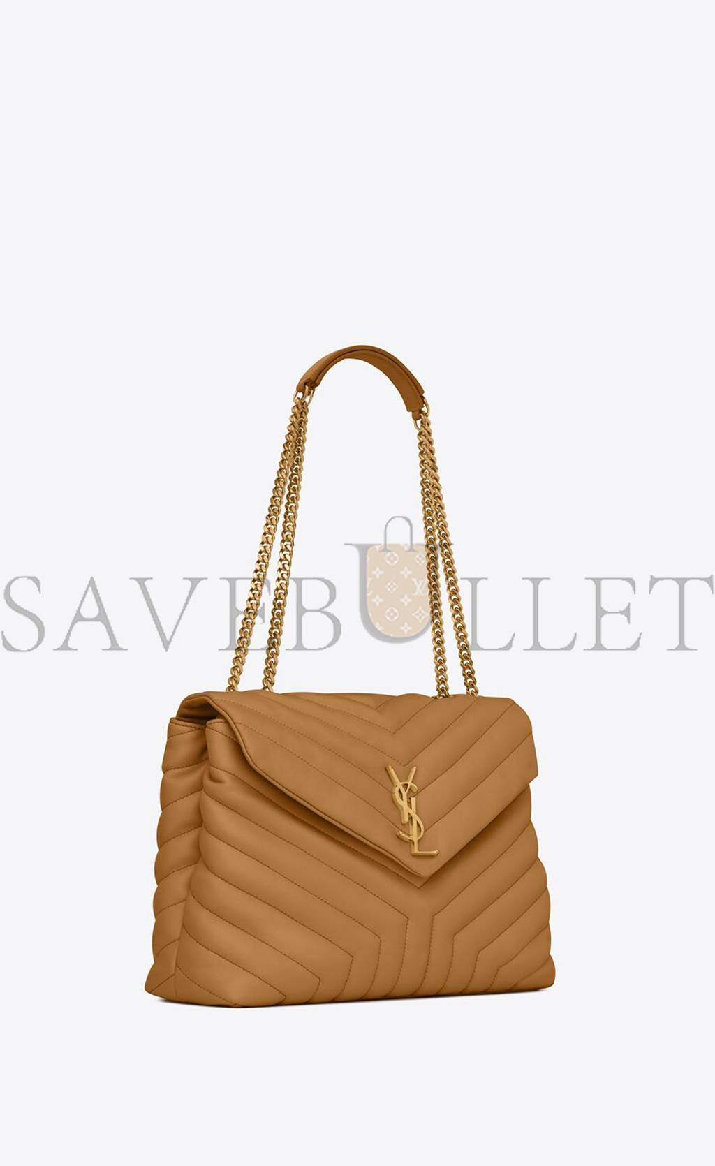 YSL LOULOU MEDIUM CHAIN BAG IN QUILTED LEATHER 574946DV7272516 (32*22*12cm)