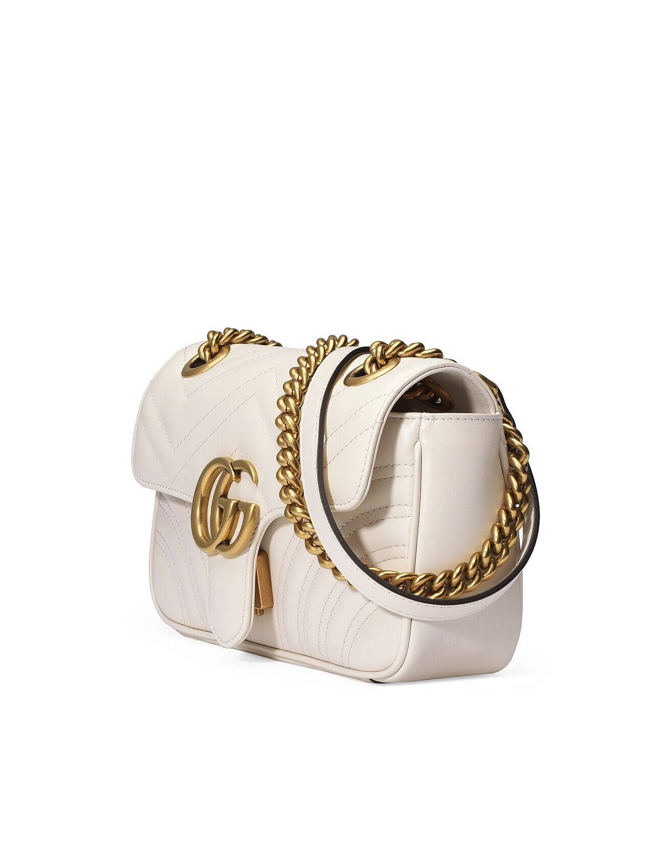 GUCCI GG MARMONT MATELASSÉ MINI BAG 446744  (23*14*6cm)